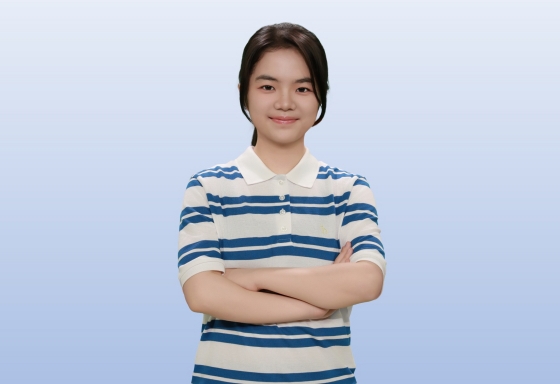 스미레, 양구군 국토정중앙배서 단번에 6단 승단